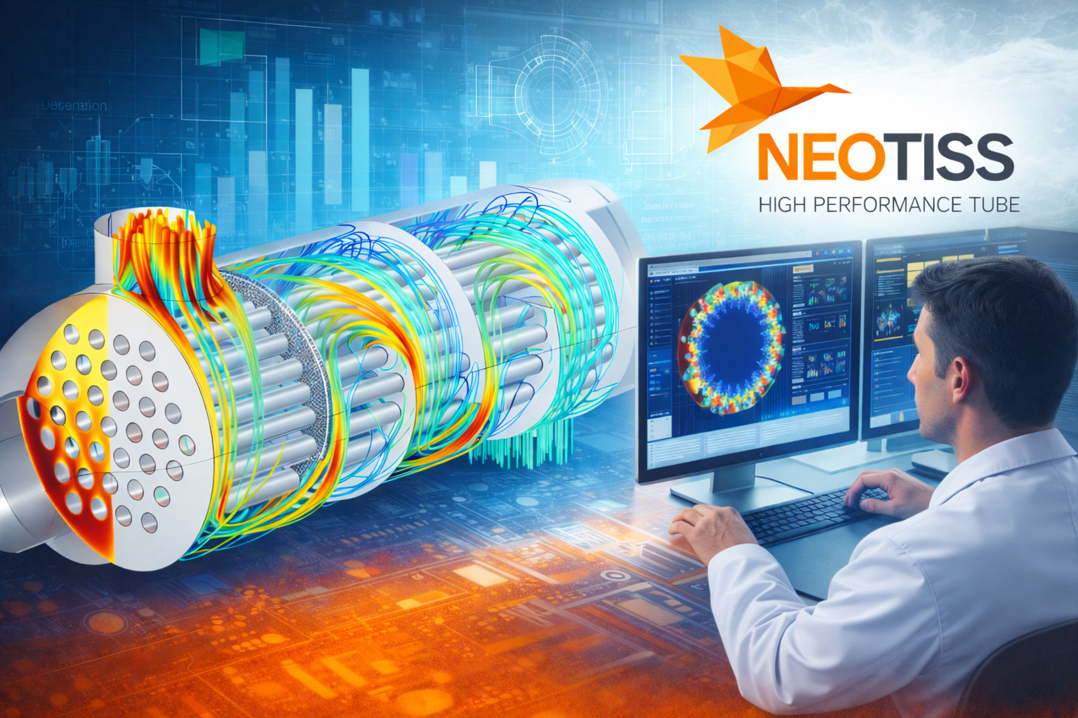 Heat transfer engineering analysis for shell and tube heat exchangers