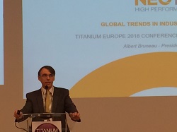 President of Neotiss Albert Bruneau has spoken during the Titanium Europe 2018 conference in Sevilla
